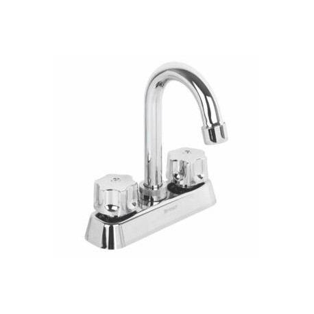 MEZCLADORA PLÁSTICA PARA LAVABO, CUELLO TIPO BAR, BASIC