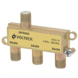 DIVISOR COAXIAL DE 1 ENTRADA Y 3 SALIDAS,