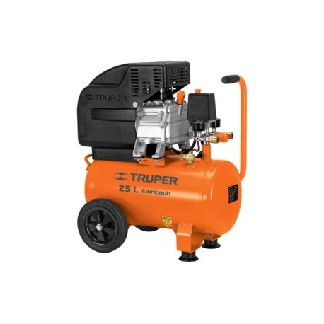 Compresor horizontal, 25 L, 3 HP (potencia máx.), 127 V