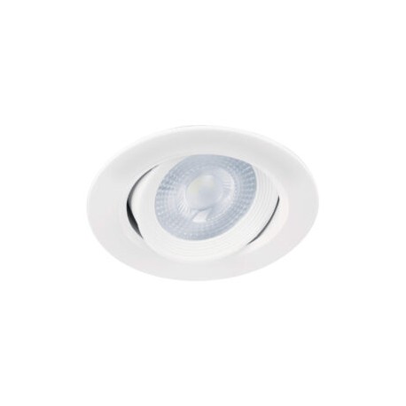 EMPOTRADO, REDONDO, 5 W, 6500K, LED, BLANCO