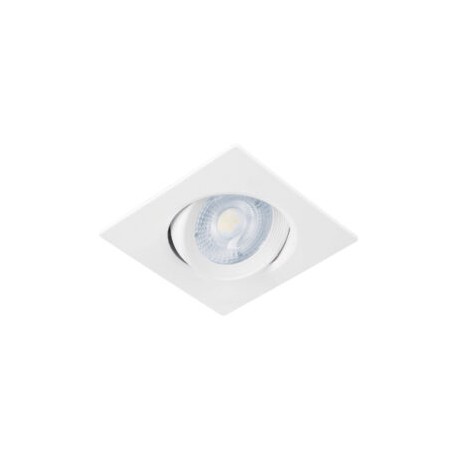 EMPOTRADO, CUADRADO, 5 W, 6500K, LED, BLANCO