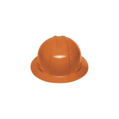 CASCO DE SEGURIDAD, NARANJA, ALA ANCHA