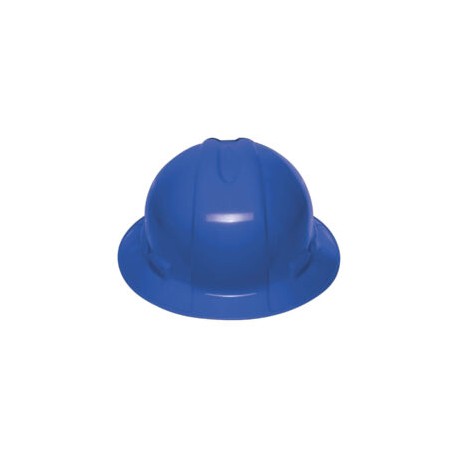 CASCO DE SEGURIDAD, AZUL, ALA ANCHA